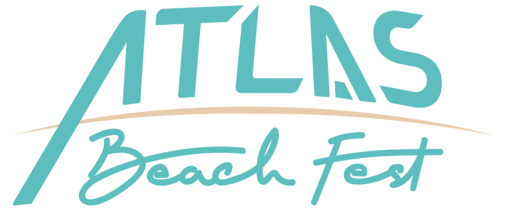 Logo of Atlas Beach Fest, a large lifestyle and entertainment venue near Villa Kimaya in Canggu, Bali.